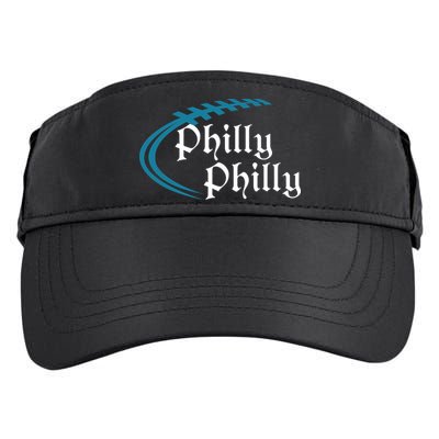 Philly Philly Football Logo Adult Drive Performance Visor