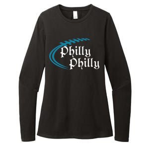 Philly Philly Football Logo Womens CVC Long Sleeve Shirt