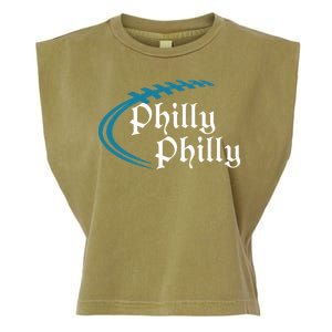 Philly Philly Football Logo Garment-Dyed Women's Muscle Tee