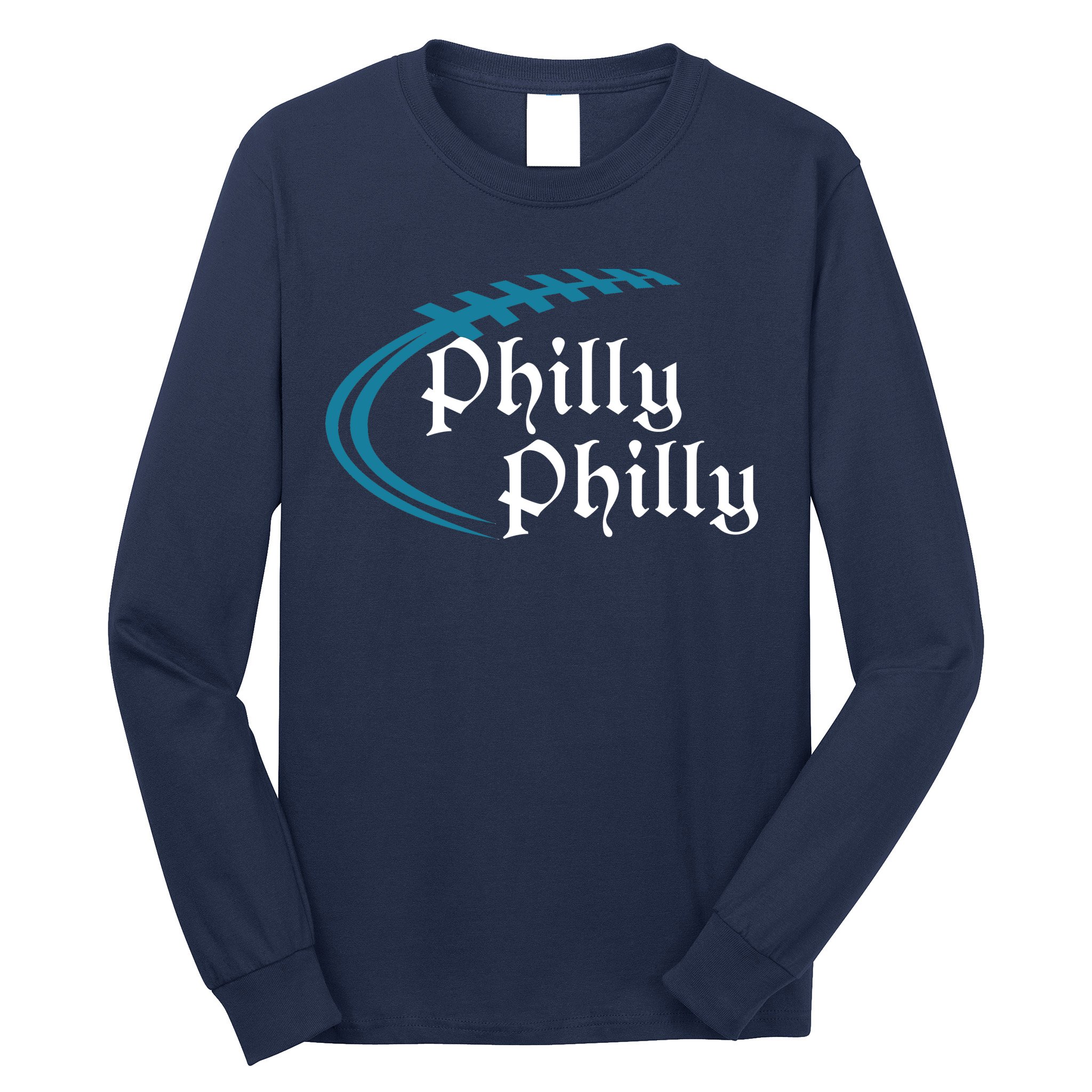 Philly Philly Football Logo Long Sleeve Shirt