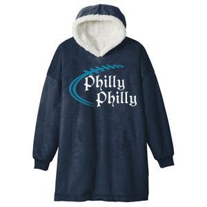 Philly Philly Football Logo Hooded Wearable Blanket