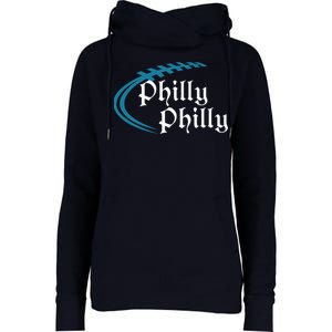 Philly Philly Football Logo Womens Funnel Neck Pullover Hood