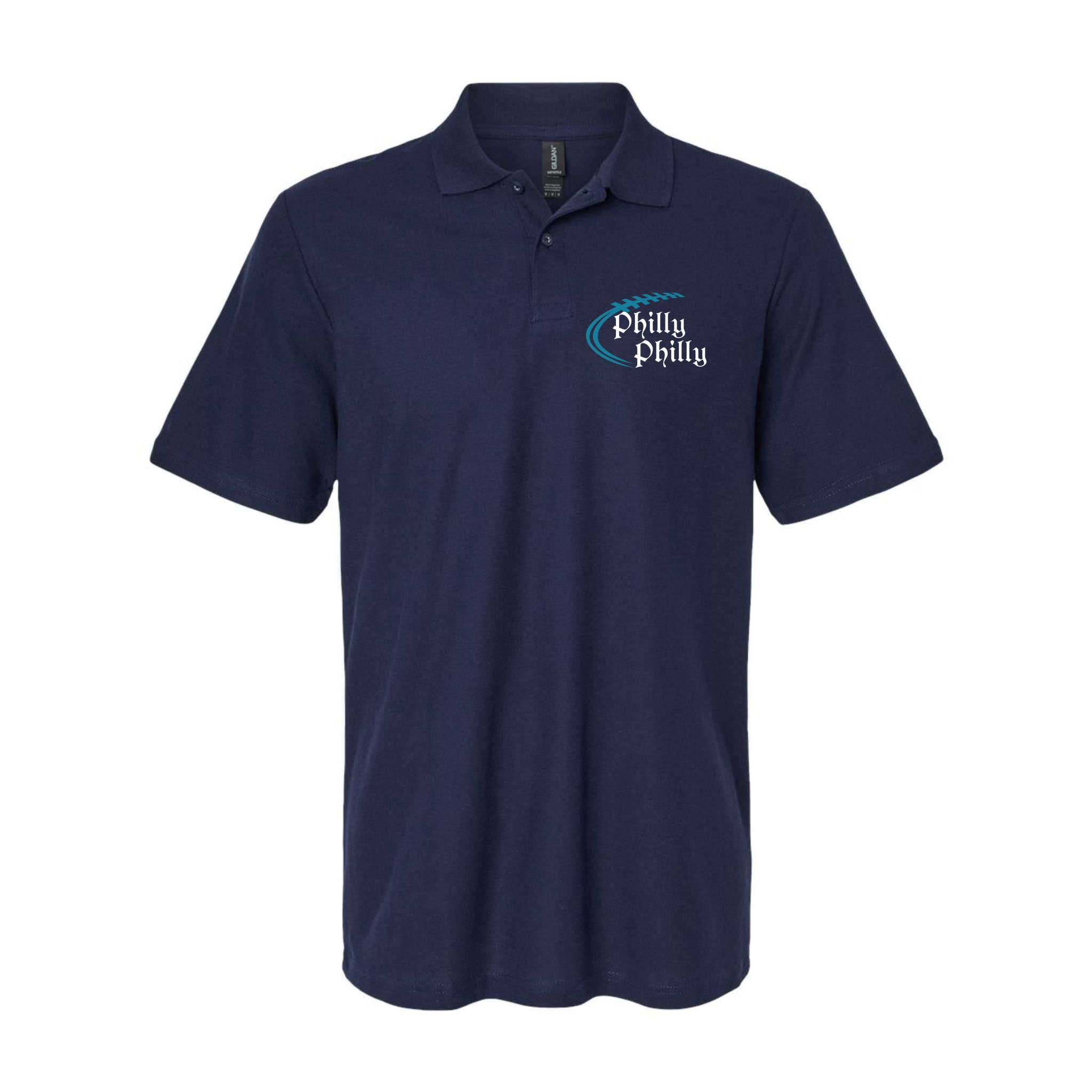 Philly Philly Football Logo Polo