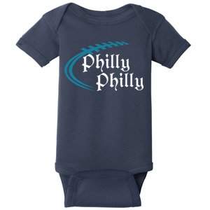 Philly Philly Football Logo Baby Bodysuit