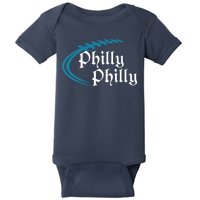 Philly Philly Football Logo Baby Bodysuit