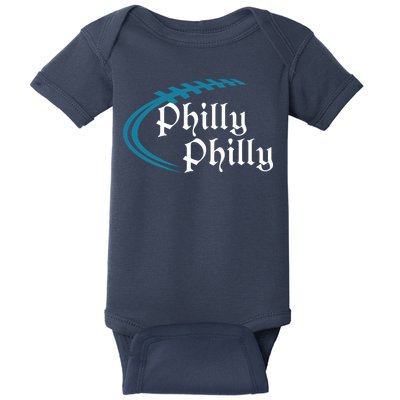 Philly Philly Football Logo Baby Bodysuit