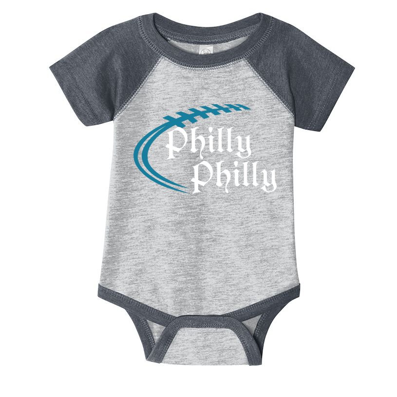 Philly Philly Football Logo Infant Baby Jersey Bodysuit
