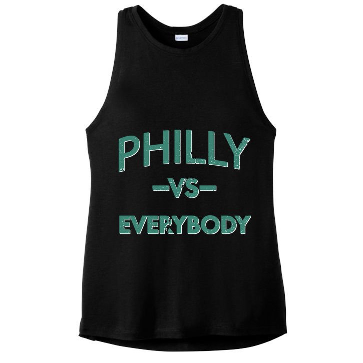 Philly Vs Everybody Ladies PosiCharge Tri-Blend Wicking Tank