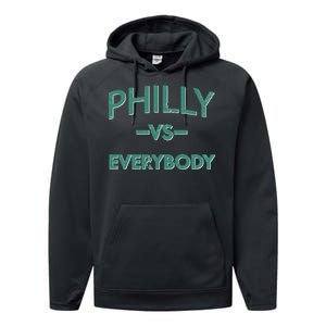 Philly Vs Everybody Performance Fleece Hoodie