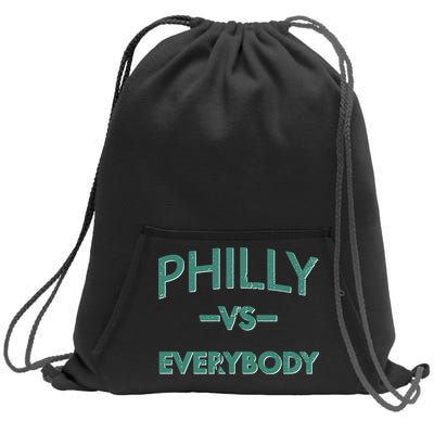 Philly Vs Everybody Sweatshirt Cinch Pack Bag