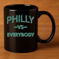 Philly Vs Everybody 11oz C Handle Ceramic Mug