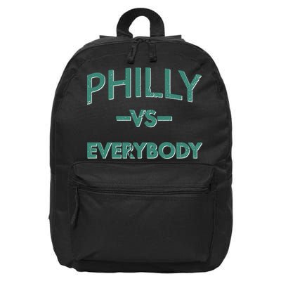 Philly Vs Everybody 16 in Basic Backpack