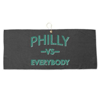 Philly Vs Everybody Large Microfiber Waffle Golf Towel