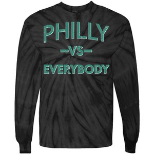 Philly Vs Everybody Tie-Dye Long Sleeve Shirt