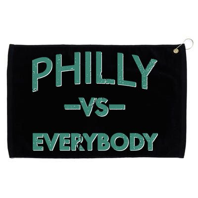 Philly Vs Everybody Grommeted Golf Towel