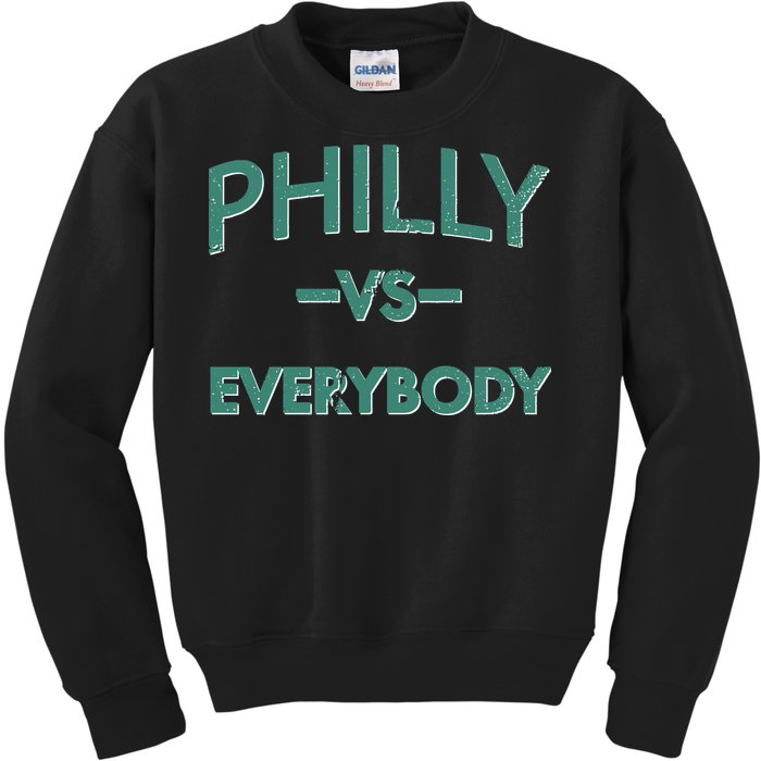 Philly Vs Everybody Kids Sweatshirt