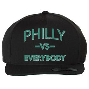 Philly Vs Everybody Wool Snapback Cap