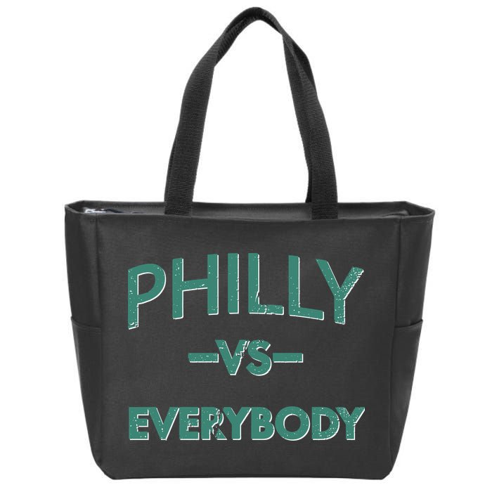 Philly Vs Everybody Zip Tote Bag