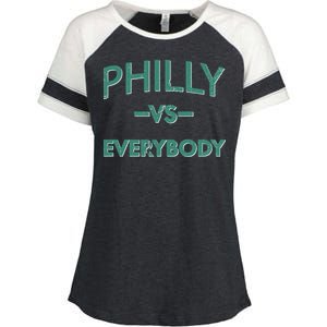 Philly Vs Everybody Enza Ladies Jersey Colorblock Tee