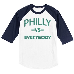 Philly Vs Everybody Baseball Sleeve Shirt