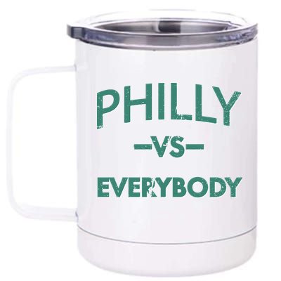 Philly Vs Everybody 12 oz Stainless Steel Tumbler Cup