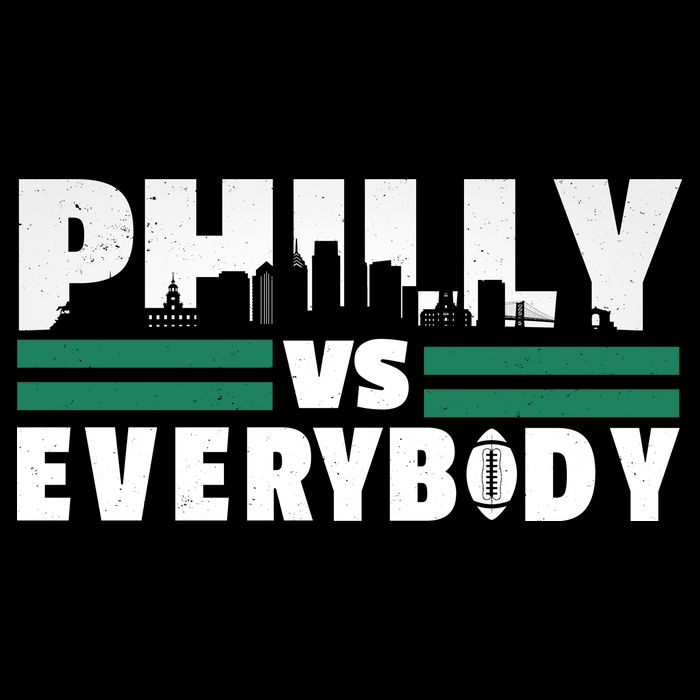 Philly Vs Everybody City Logo Drawstring Bag