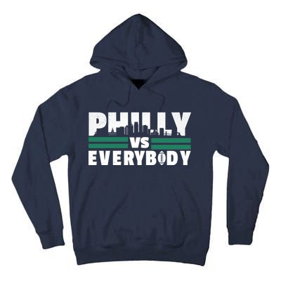 Philly Vs Everybody City Logo Tall Hoodie