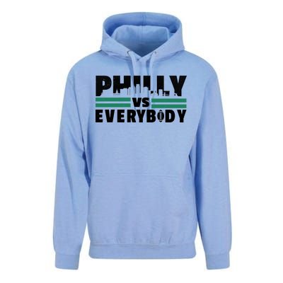 Philly Vs Everybody City Logo Unisex Surf Hoodie