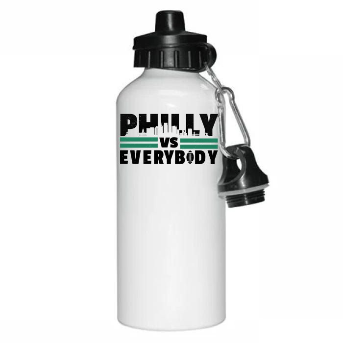 Philly Vs Everybody City Logo Aluminum Water Bottle 