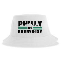 Philly Vs Everybody City Logo Sustainable Bucket Hat