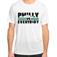 Philly Vs Everybody City Logo Adult ChromaSoft Performance T-Shirt