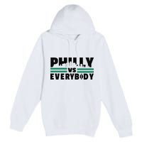 Philly Vs Everybody City Logo Premium Pullover Hoodie