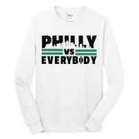 Philly Vs Everybody City Logo Tall Long Sleeve T-Shirt