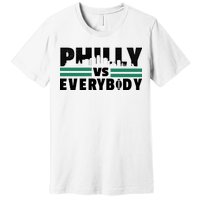 Philly Vs Everybody City Logo Premium T-Shirt