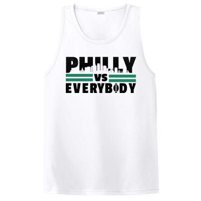 Philly Vs Everybody City Logo PosiCharge Competitor Tank