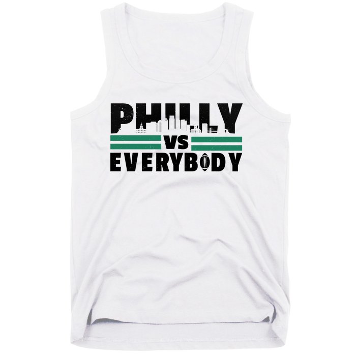 Philly Vs Everybody City Logo Tank Top