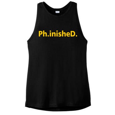 Phinished PHD Ladies PosiCharge Tri-Blend Wicking Tank