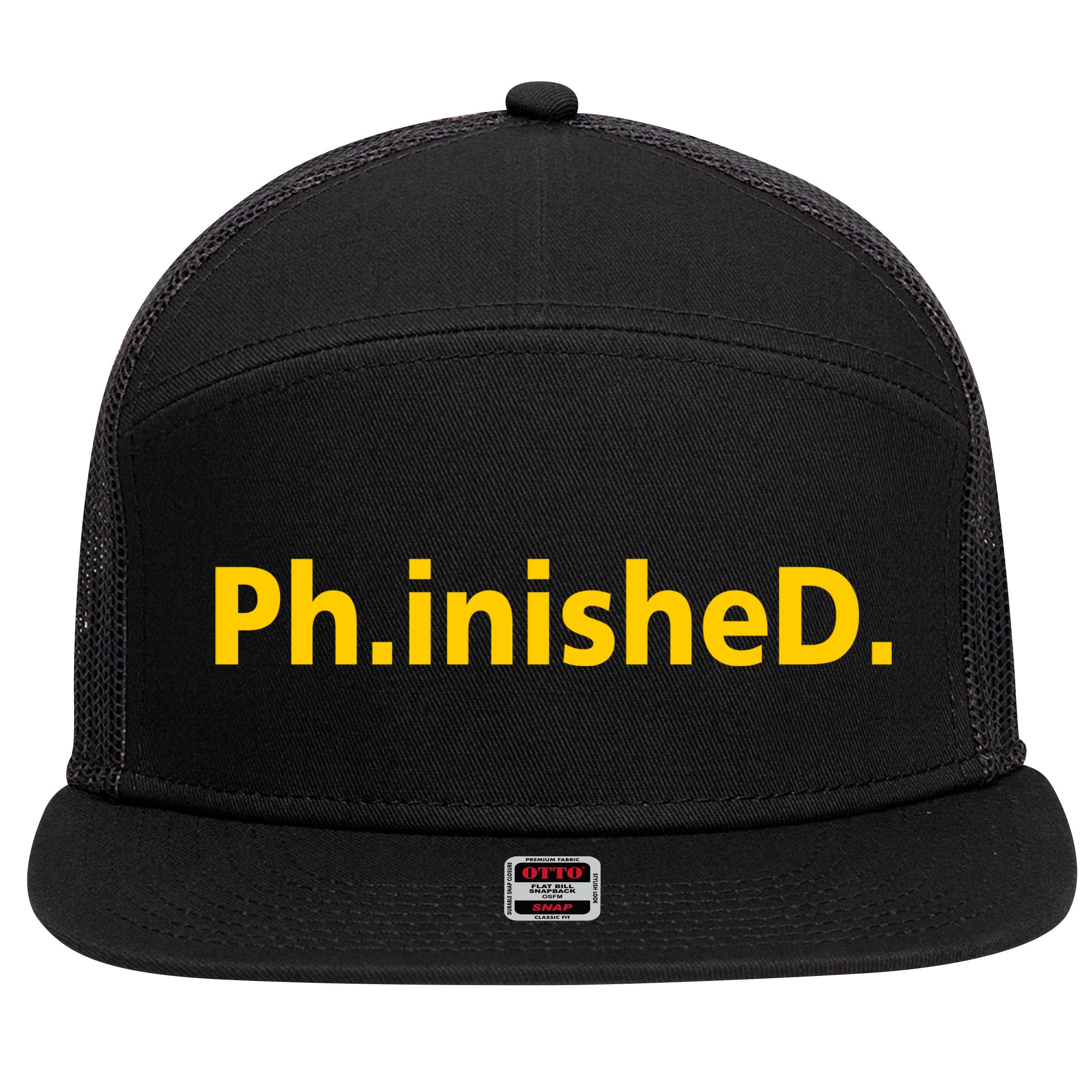 Phinished PHD 7 Panel Mesh Trucker Snapback Hat