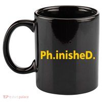 Phinished PHD 11oz C Handle Ceramic Mug