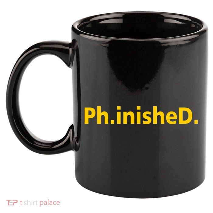 Phinished PHD 11oz C Handle Ceramic Mug