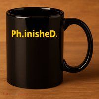 Phinished PHD 11oz C Handle Ceramic Mug
