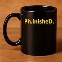 Phinished PHD 11oz C Handle Ceramic Mug