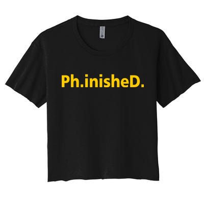 Phinished PHD Women's Crop Top Tee