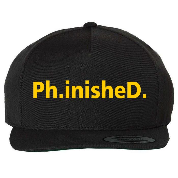 Phinished PHD Wool Snapback Cap