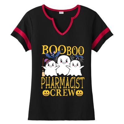 Pharmacist Halloween Job Design Halloween Crew Pharmacist Ladies Halftime Notch Neck Tee