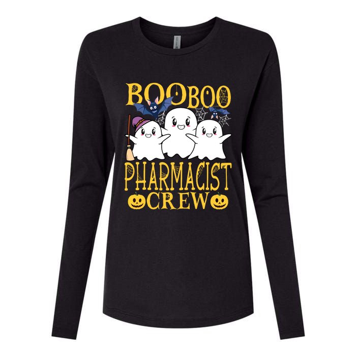 Pharmacist Halloween Job Design Halloween Crew Pharmacist Womens Cotton Relaxed Long Sleeve T-Shirt