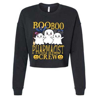 Pharmacist Halloween Job Design Halloween Crew Pharmacist Cropped Pullover Crew