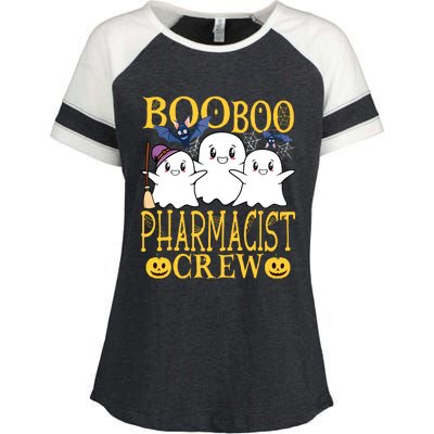 Pharmacist Halloween Job Design Halloween Crew Pharmacist Enza Ladies Jersey Colorblock Tee