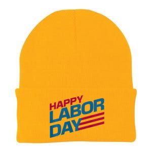 Parade Happy Labor Day Knit Cap Winter Beanie