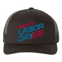 Parade Happy Labor Day Yupoong Adult 5-Panel Trucker Hat